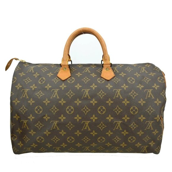 Louis Vuitton Monogram Speedy 40 Duffle Handbag M41522 MB8902 YQ01790 - Picture 2 of 10